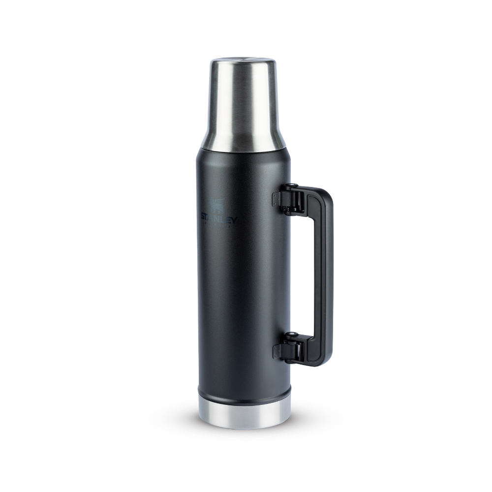 Garrafa Térmica Mate System Matte Black | 1.6L