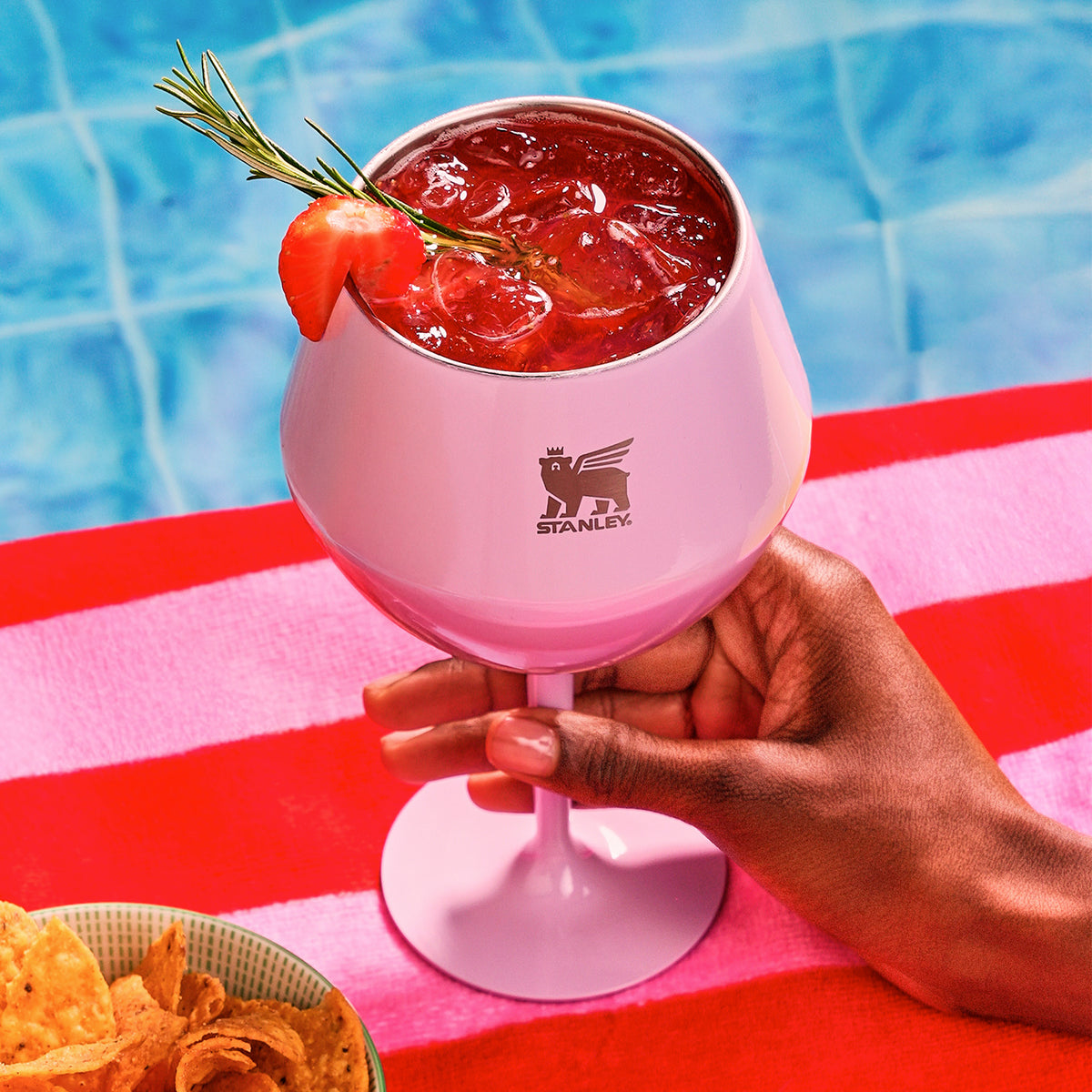 Taça Térmica Cocktail Glass Stanley Cream Gloss | 414ml