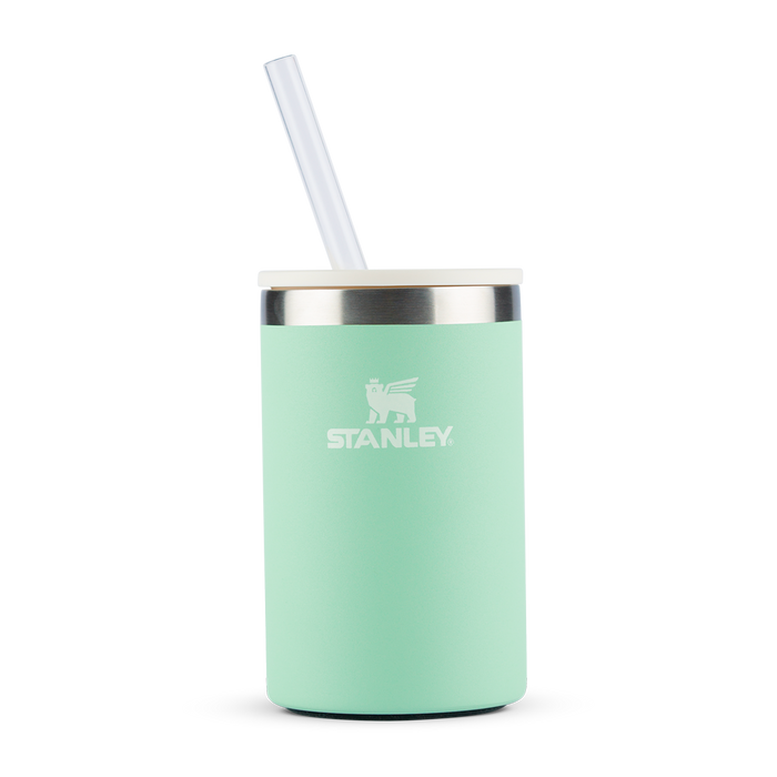 Can Cooler com canudo Pistachio | 296ML
