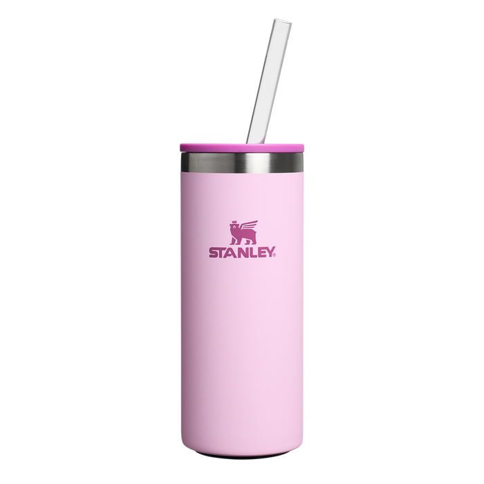 Can Cooler Slim com canudo Cherry Blossom | 296ML