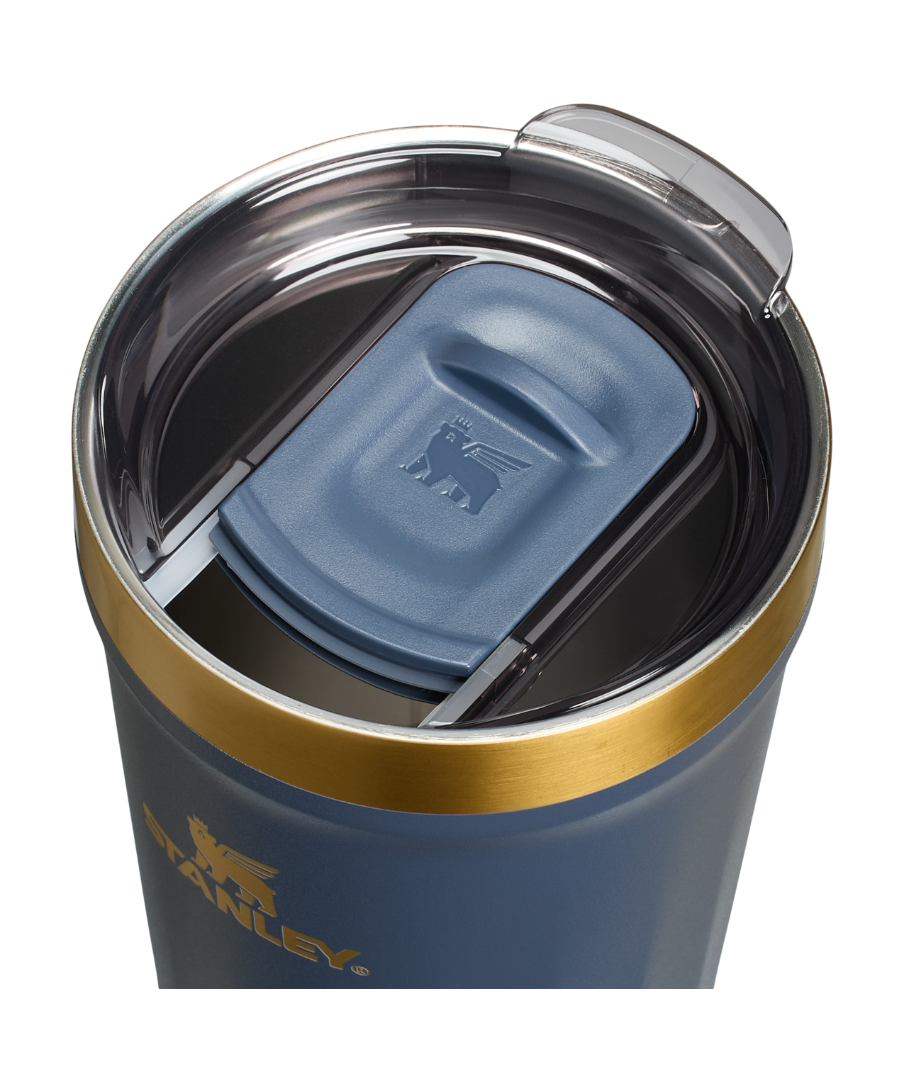 Copo Texturizado Com Tampa Twilight Gold | 473ml