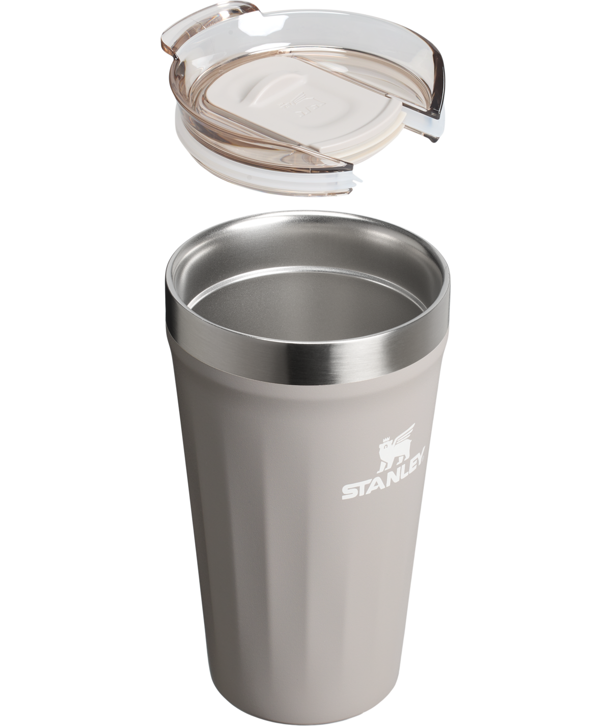 Copo Texturizado Com Tampa Ash | 473ml