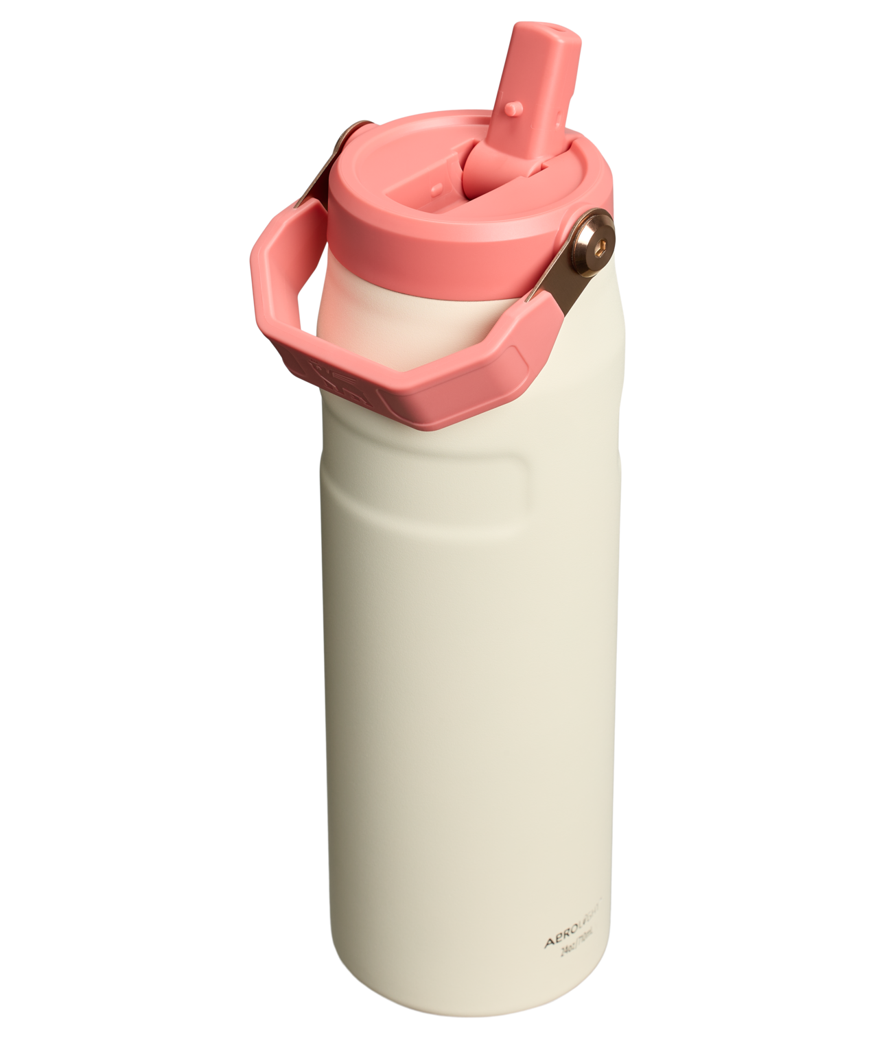 Garrafa Térmica Aerolight Flip Straw Cream Rose Gold | 710ml