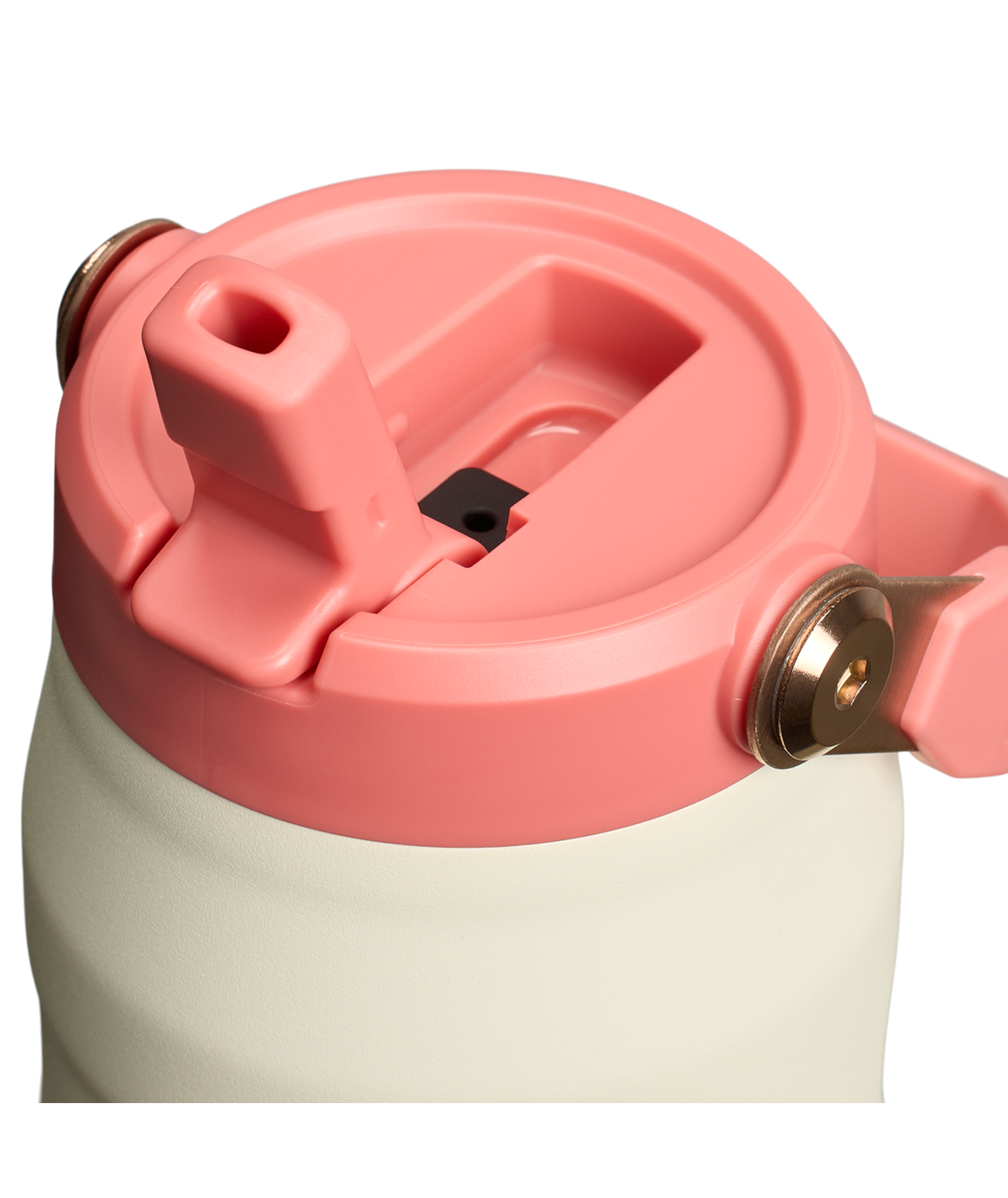 Garrafa Térmica Aerolight Flip Straw Cream Rose Gold | 710ml