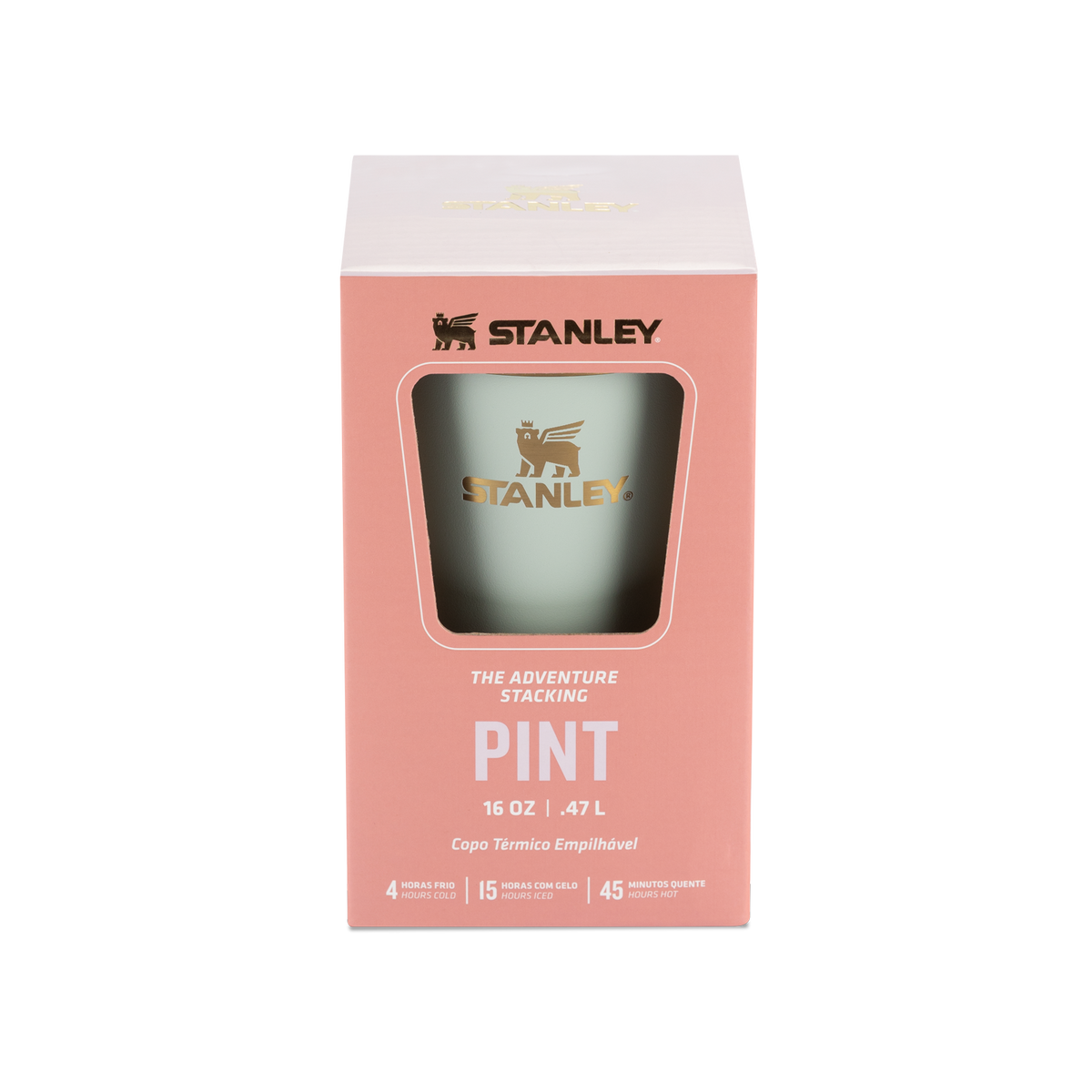 Copo Térmico De Cerveja Gilded Celadon | 473ml