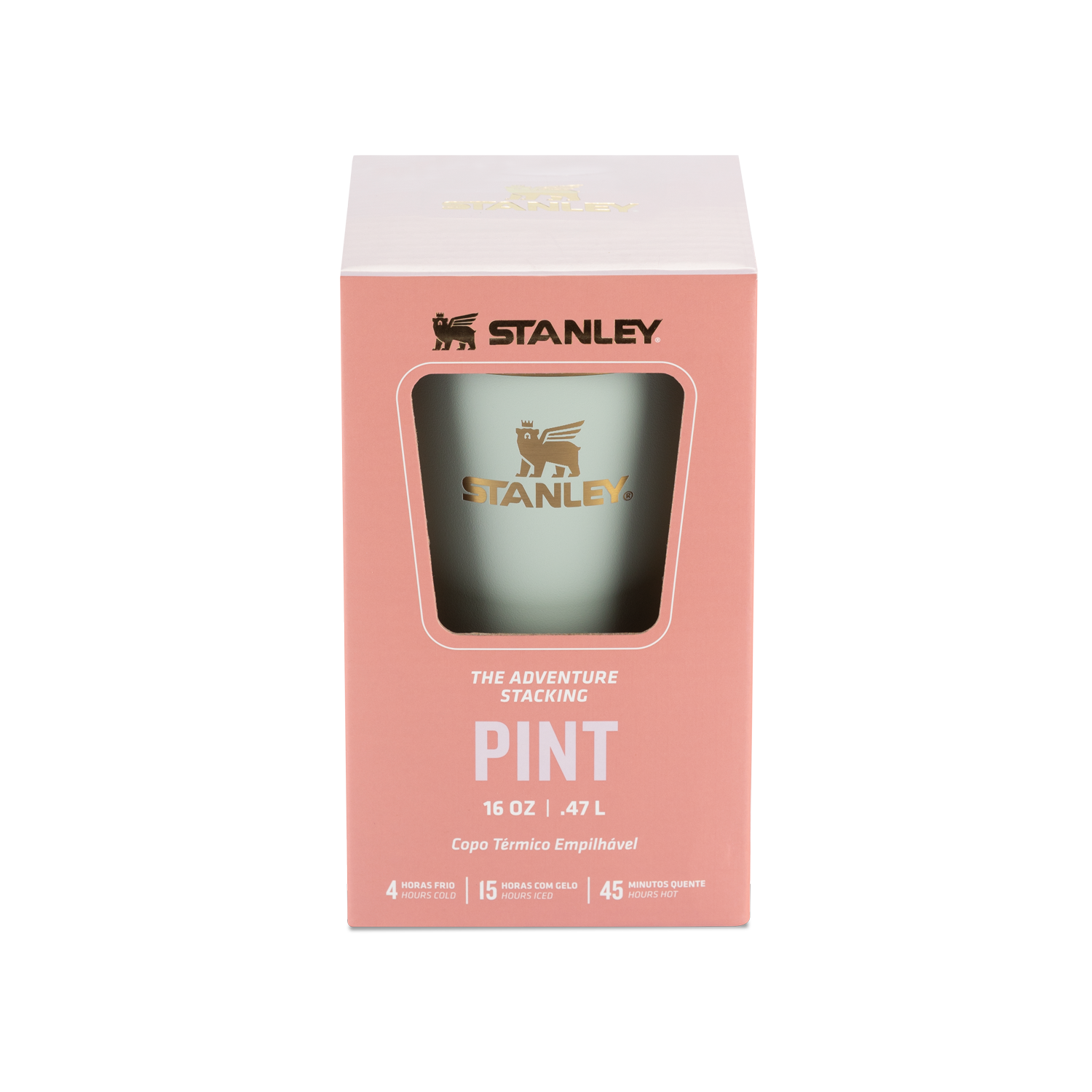 Copo Térmico De Cerveja Gilded Celadon | 473ml