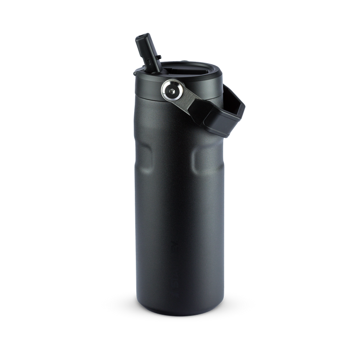 Garrafa Térmica Aerolight Flip Straw Black | 473ml