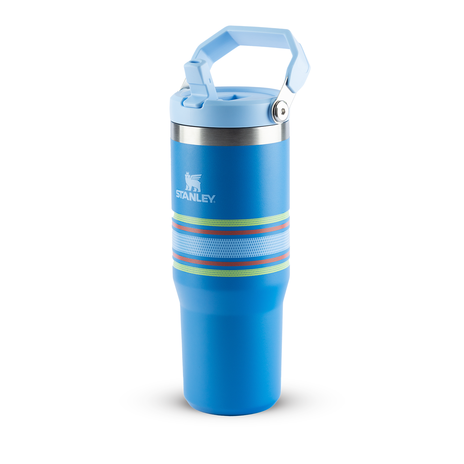 Tumbler Térmico Flip Straw Varsity Azure Stripes | 887ml