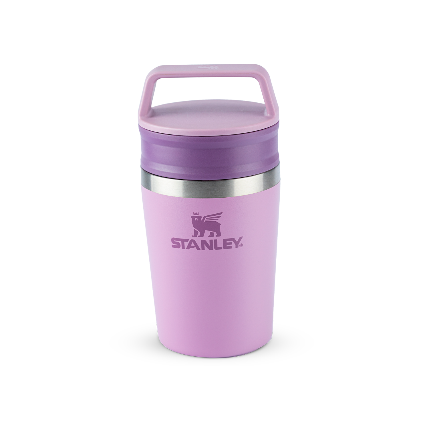 Mug Térmica Café To Go Lilac, com 236ml de capacidade.