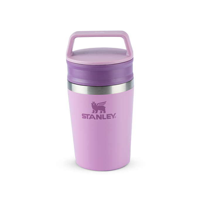 Mug Térmica Café To Go Lilac, com 236ml de capacidade.