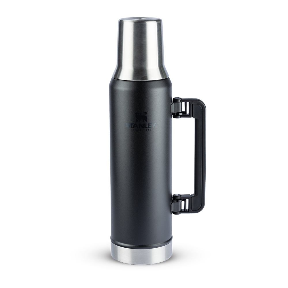Garrafa Térmica Mate System Matte Black | 1.6L