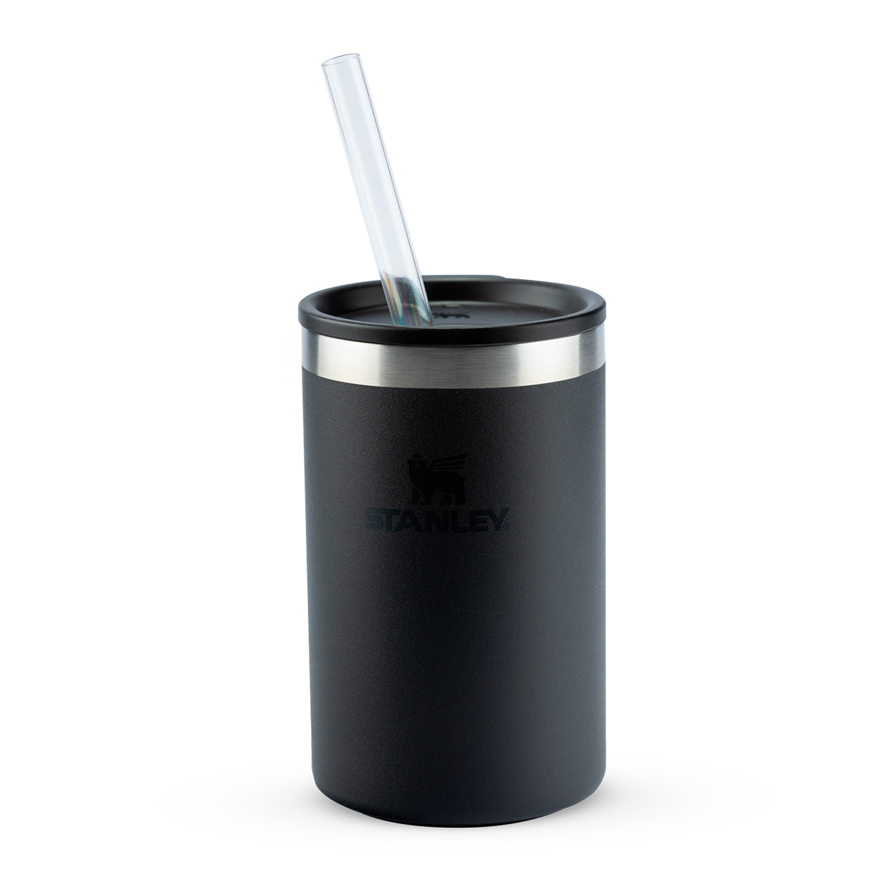 Can Cooler com canudo Black 2.0 | 296ML