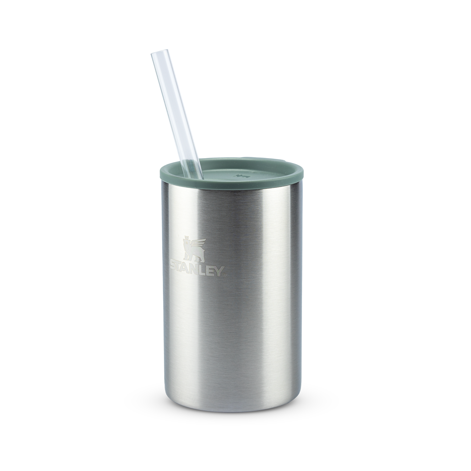 Can Cooler com canudo Stainless Steel Shale | 296ML