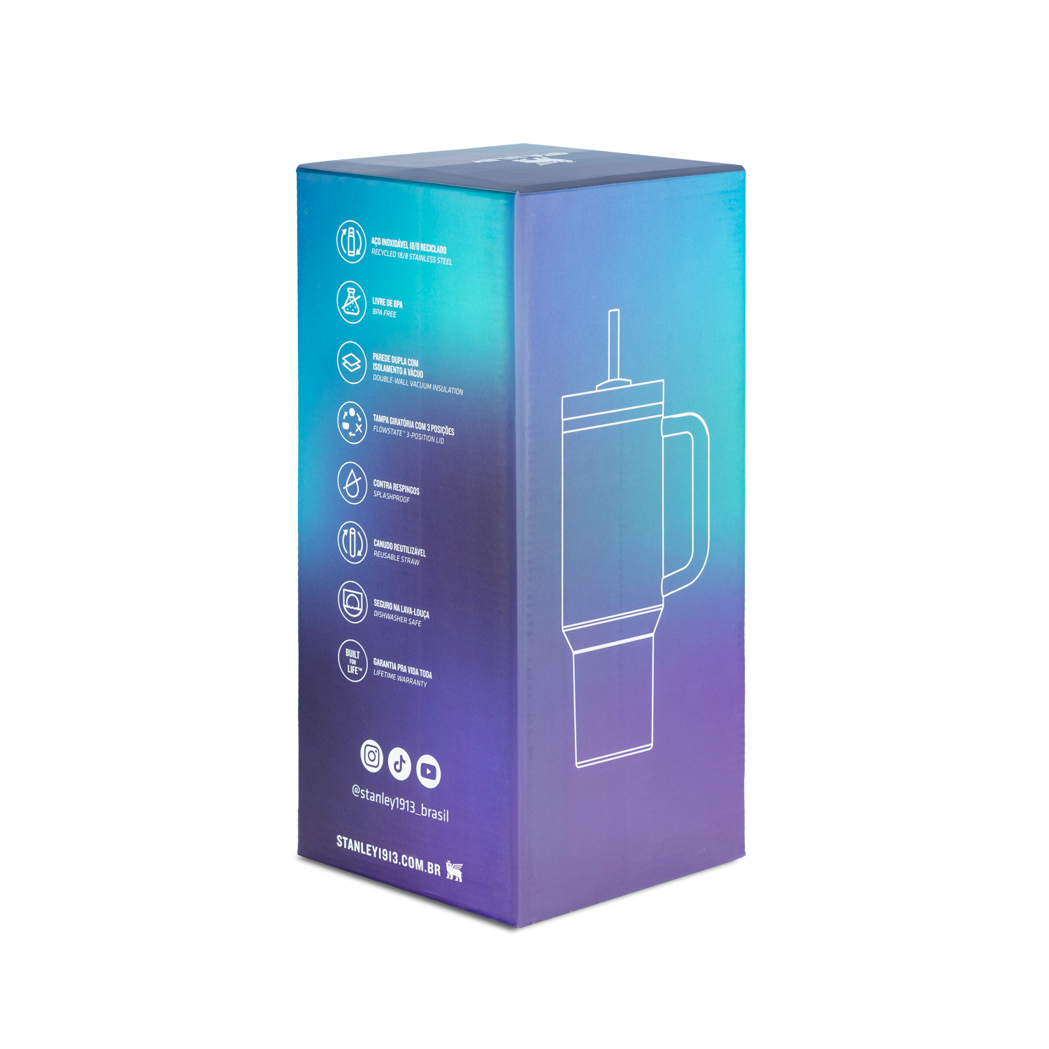 Copo Quencher Periwinkle Shimmer New Frequency | 1.18L