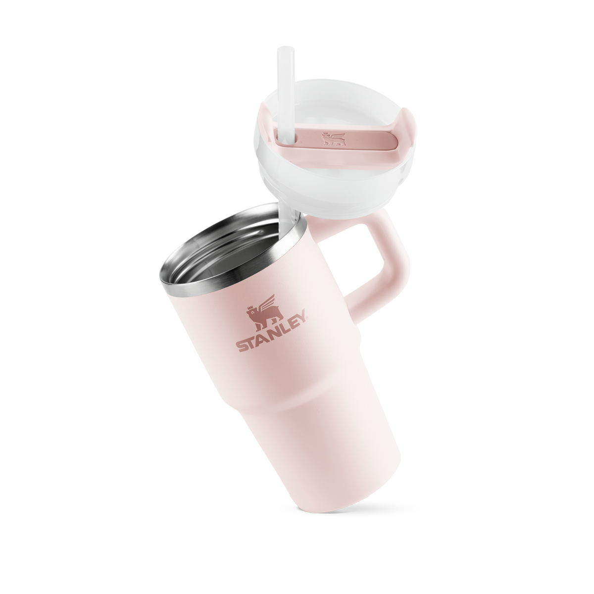 Copo Quencher Com Alça Rose Quartz Stanley | 591ml