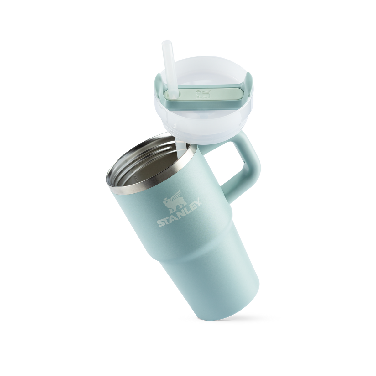 Copo Quencher Com Alça Sea Foam Stanley | 591ml