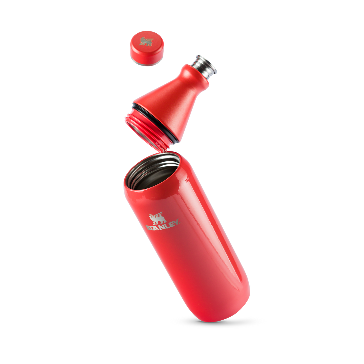 Garrafa Térmica Slim Bottle Hot Coral Gloss Stanley | 591ml