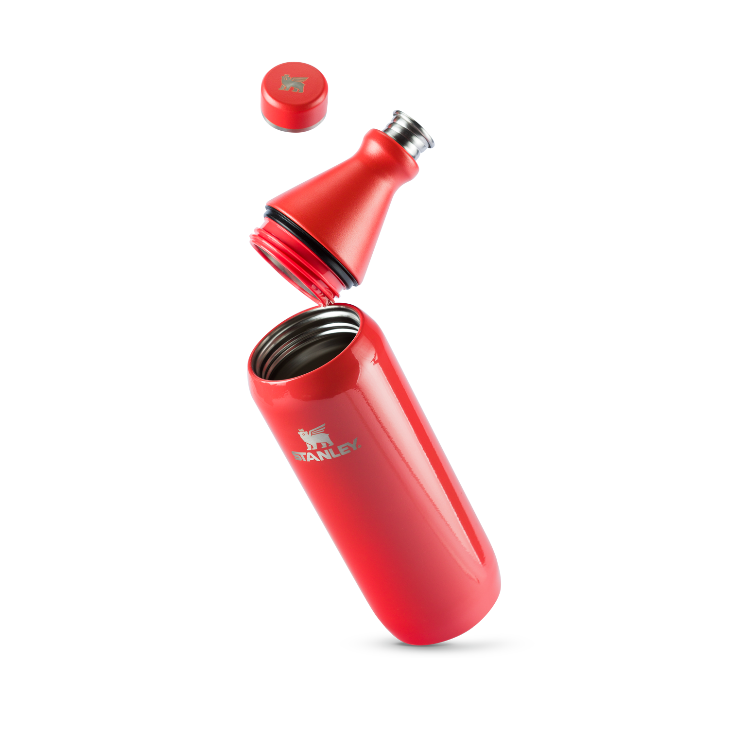 Garrafa Térmica Slim Bottle Hot Coral Gloss Stanley | 591ml